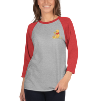 Pizza Bear 3/4 Shirt