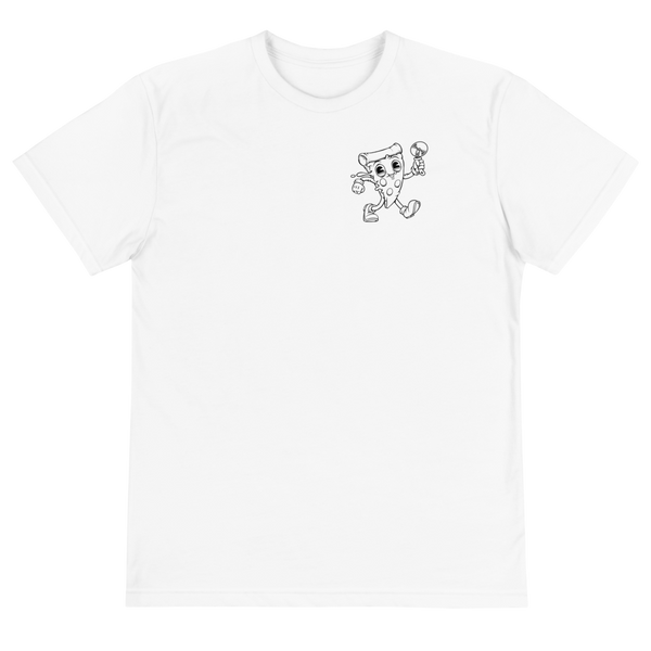 Men's Pizza Cartoon T-Shirt
